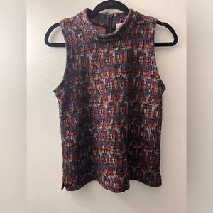 Women’s anthropology turtle neck tank size medium